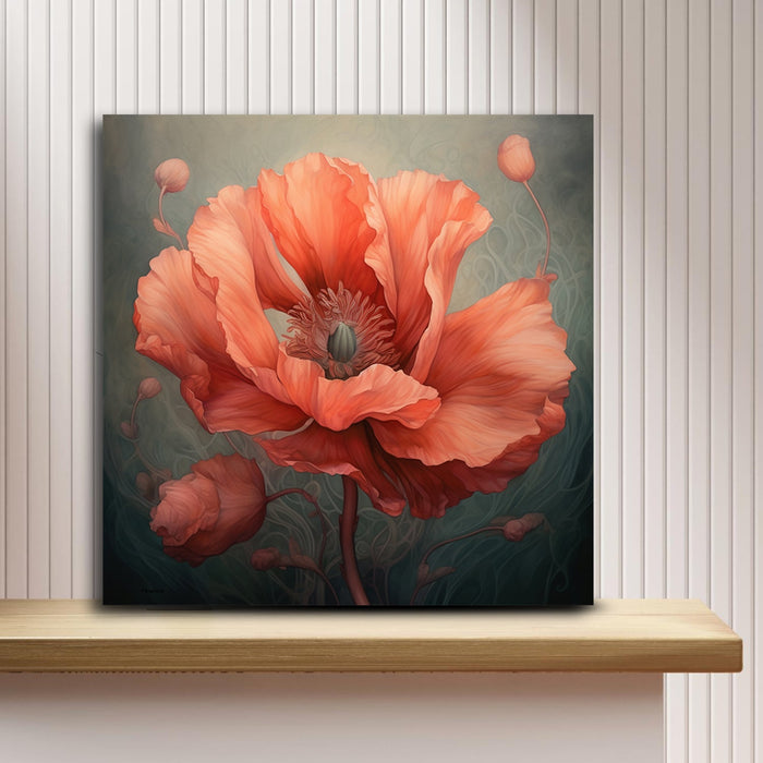 Abstract Florals Modern Wall Paintings