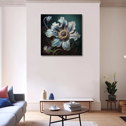 Garden Whispers Soft Flower Paintings - All India Decor