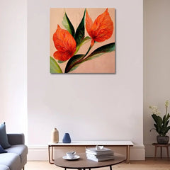Timeless Tulips Classic Flower Art - All India Decor