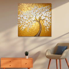 Timeless Petals Elegant Flower Paintings - All India Decor