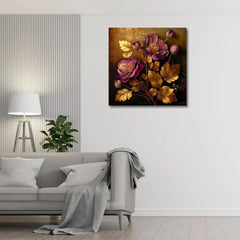 Sunlit Petals Bright Floral Paintings - All India Decor