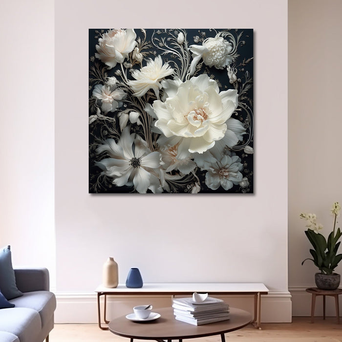 Flower Fusion Creative Floral Paintings