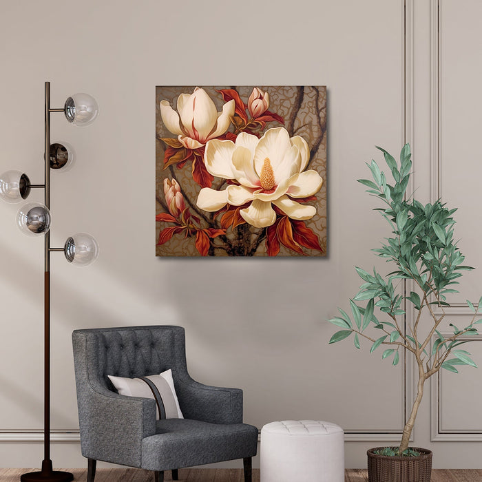 Flower Canvas Artistic Floral Wall Art