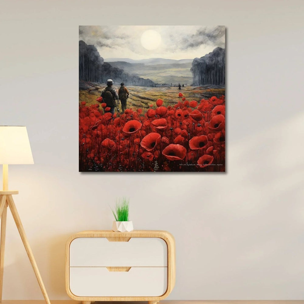 Color Burst Energetic Flower Art - All India Decor
