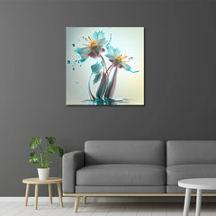 Botanical Harmony Serene Wall Paintings - All India Decor