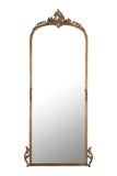 Hand casted Full length Mirror in Aluminium / Mirror  (Vintage Brass)