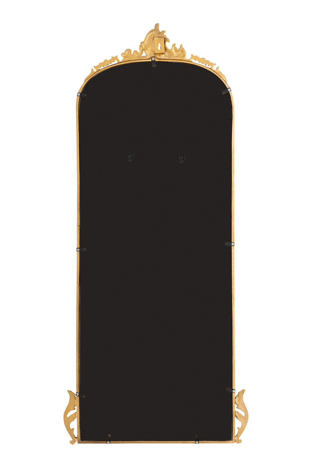 Victorian Arched Full length Mirror (Glam Gold) - All India Decor