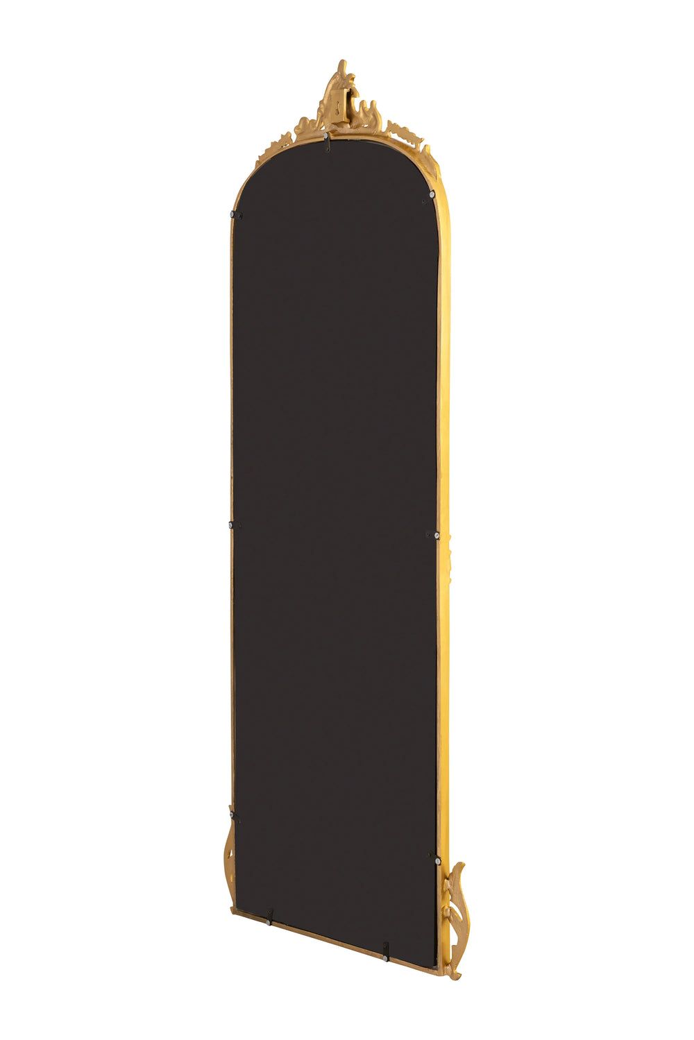 Victorian Arched Full length Mirror (Glam Gold) - All India Decor