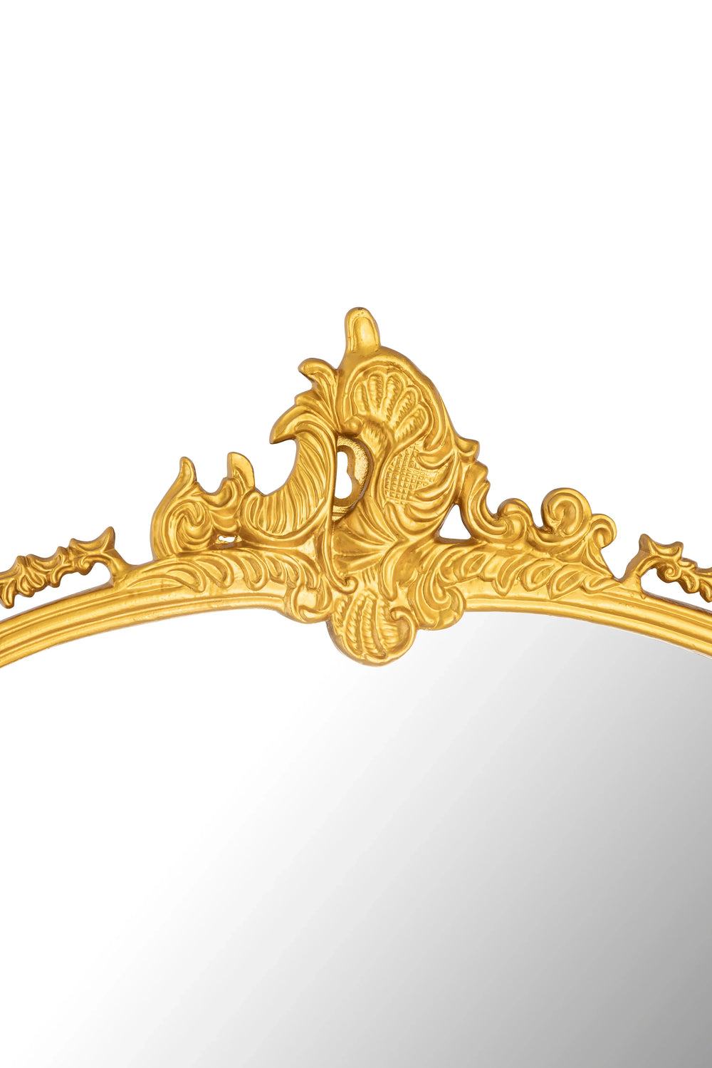 Victorian Arched Full length Mirror (Glam Gold) - All India Decor