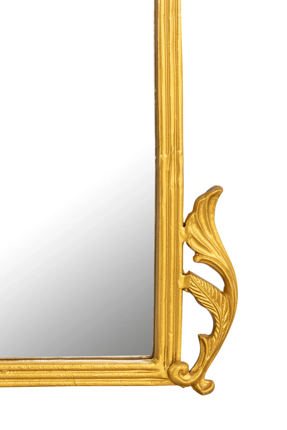 Victorian Arched Full length Mirror (Glam Gold) - All India Decor