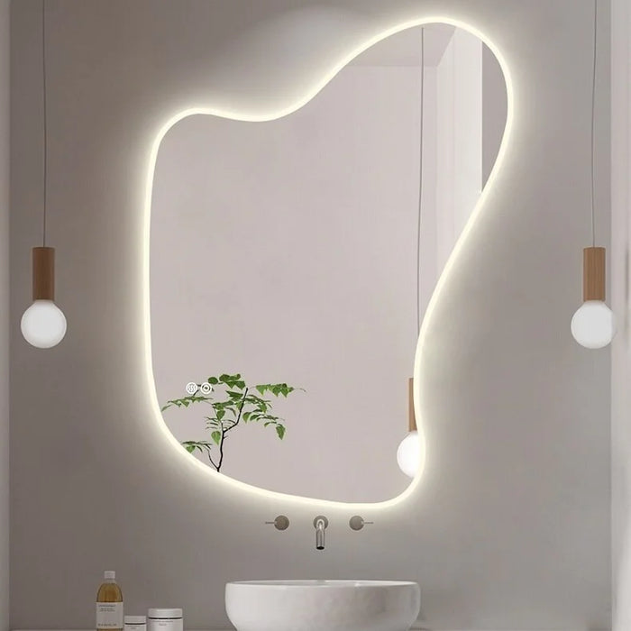 Melfa Irregular LED Mirror