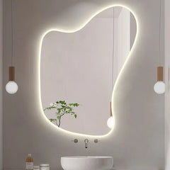 Melfa Irregular LED Mirror - All India Decor