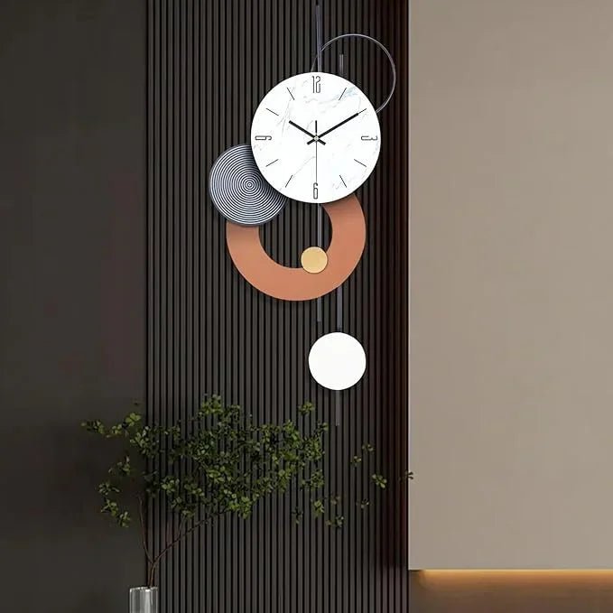 Multicolor Stylish Clock for Home - All India Decor