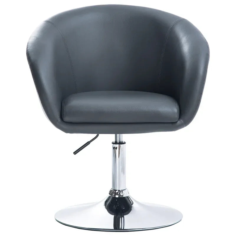Grey Homy Swivel Bar Stool/Chair - All India Decor