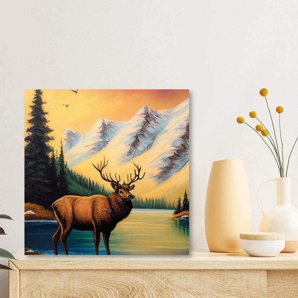 Scenary Canvas Painting for Home, Bedroom & Living Room - All India Decor