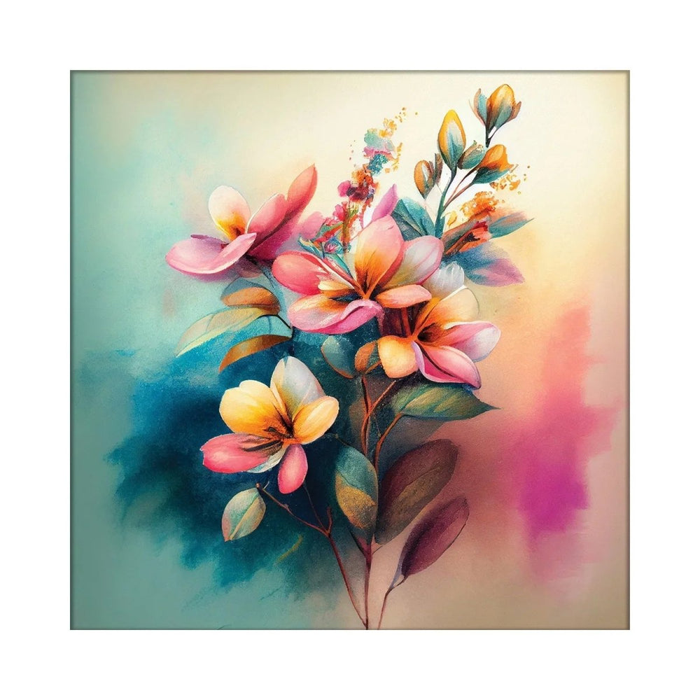 Garden of Dreams: Colorful Flower Paintings - All India Decor