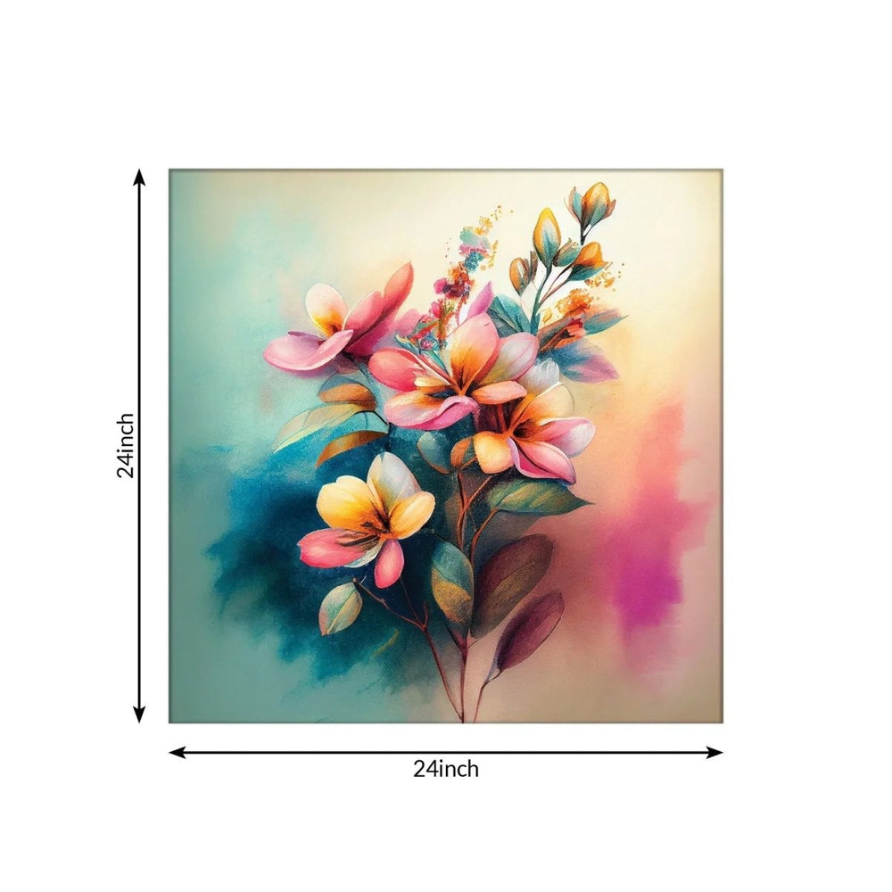 Garden of Dreams: Colorful Flower Paintings - All India Decor