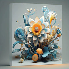 Vibrant Flower Wall Paintings: Bring Nature Indoors - All India Decor