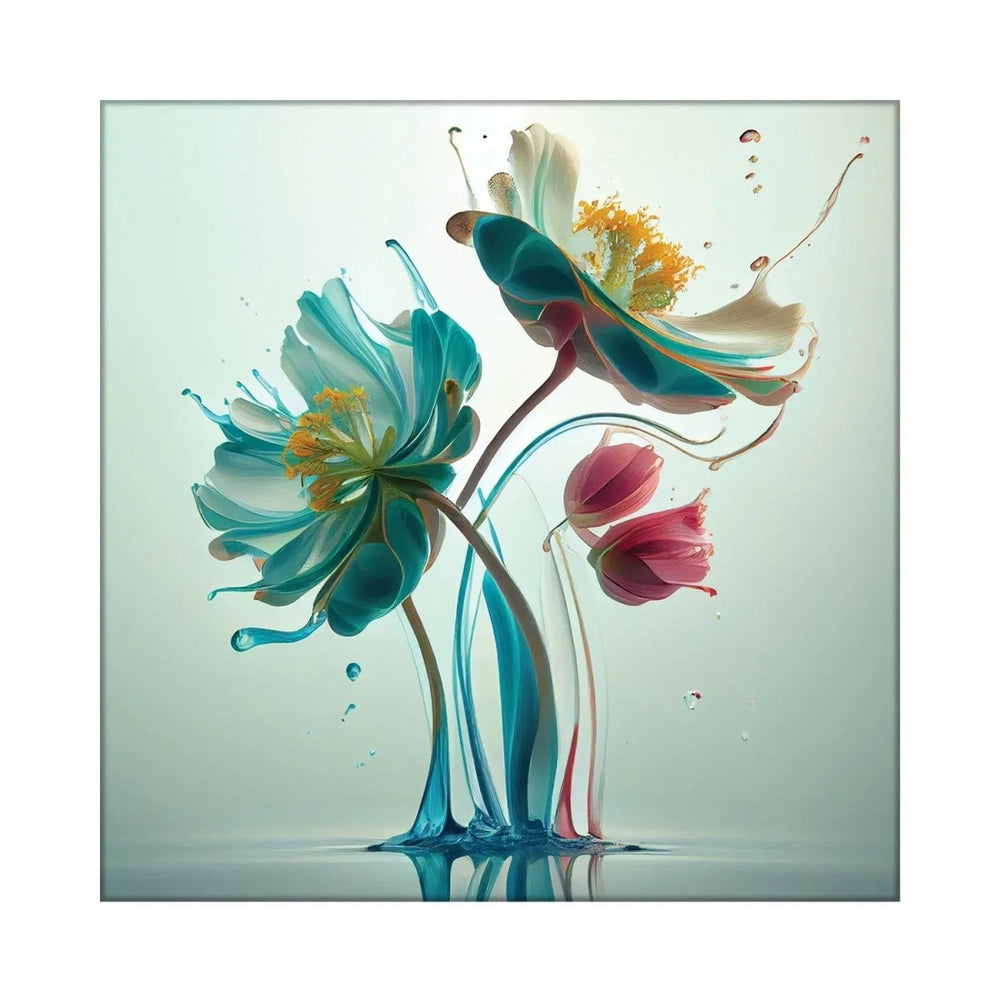 Petal Dance Dynamic Floral Paintings - All India Decor