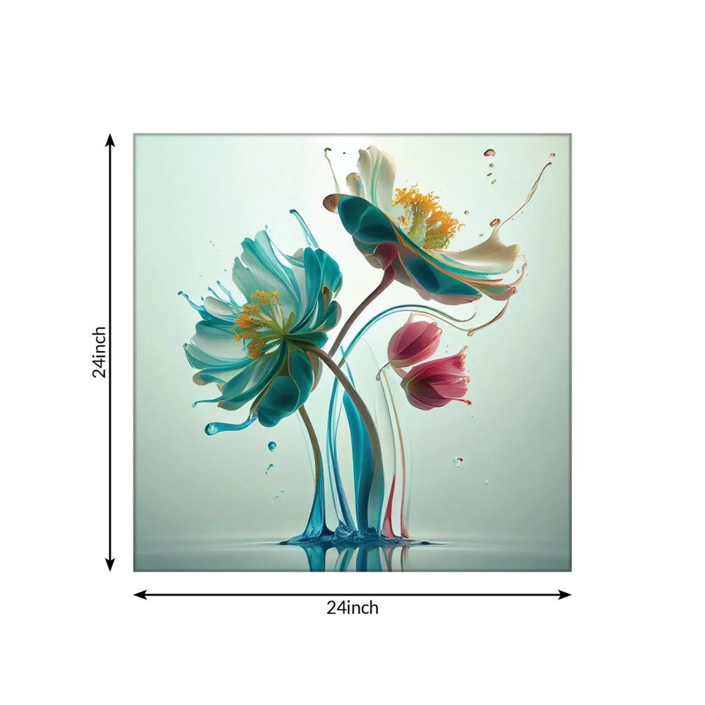 Petal Dance Dynamic Floral Paintings - All India Decor