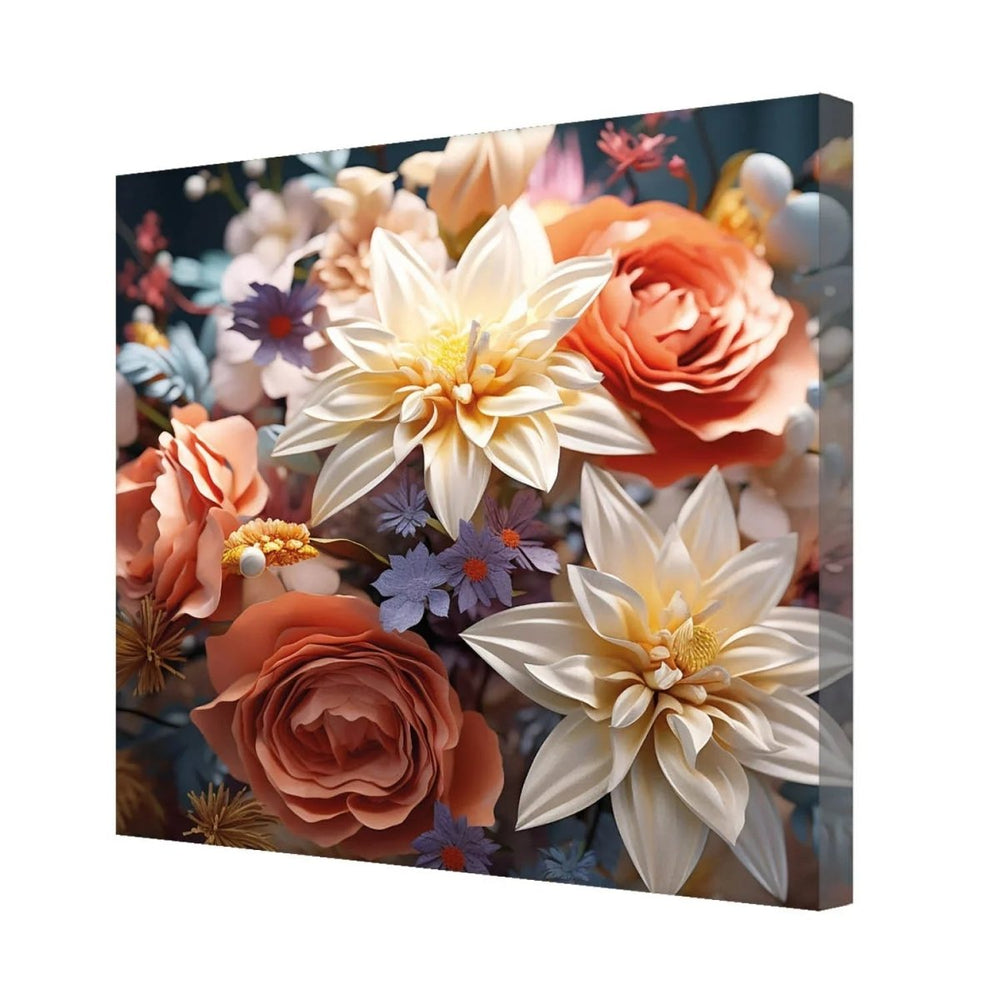 Artful Rose Creative Wall Paintings - All India Decor
