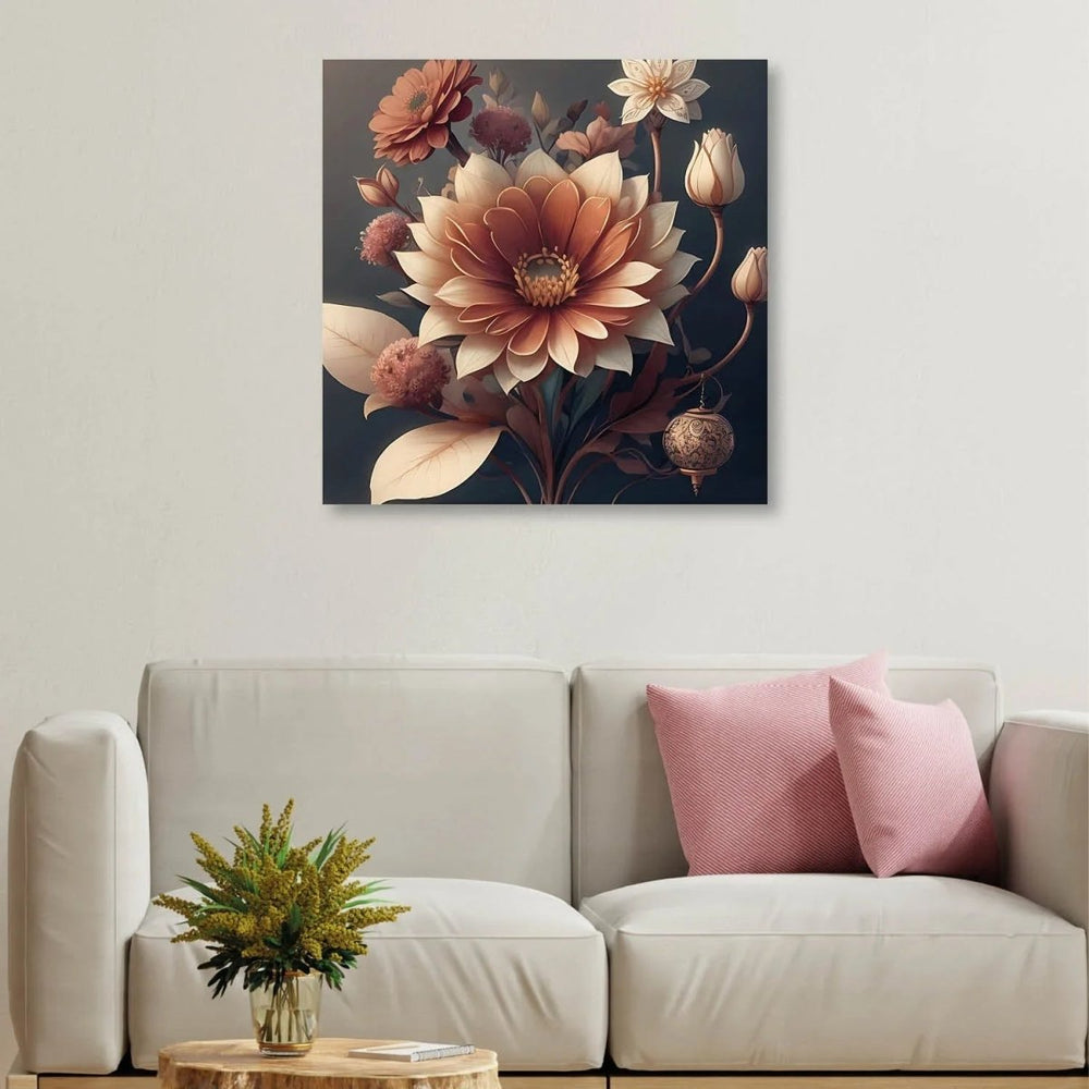 Garden Palette Colorful Flower Decor - All India Decor