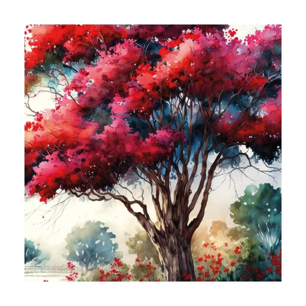 Ethereal Blooms Dreamy Floral Paintings - All India Decor