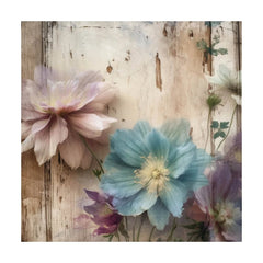 Rustic Floral Vintage Wall Art - All India Decor
