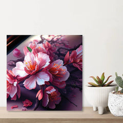 Feminine Florals Elegant Wall Decor - All India Decor