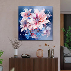 Floral Landscape Scenic Art for Your Walls - All India Decor