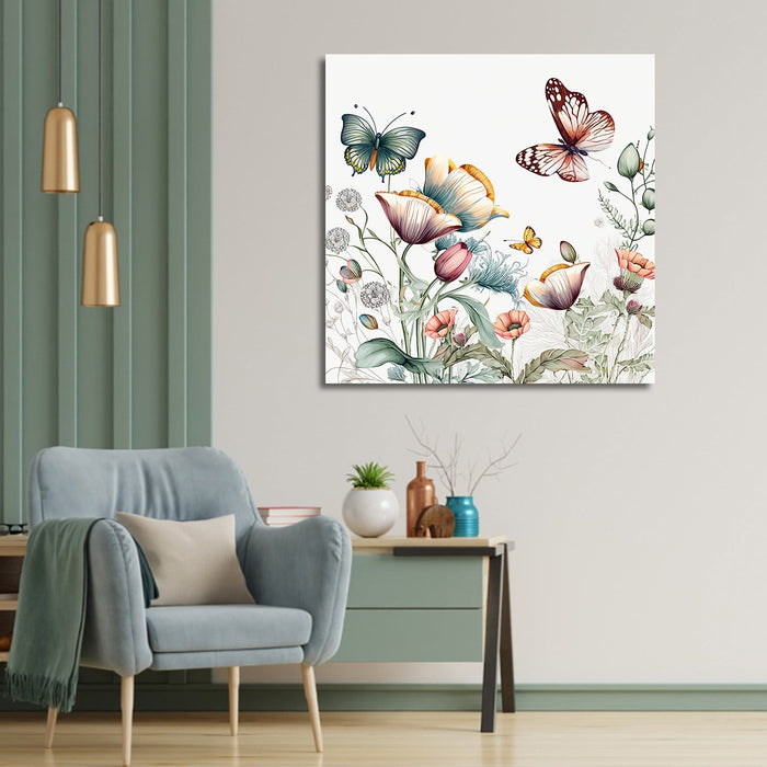 Blossom Dreams Floral Wall Paintings