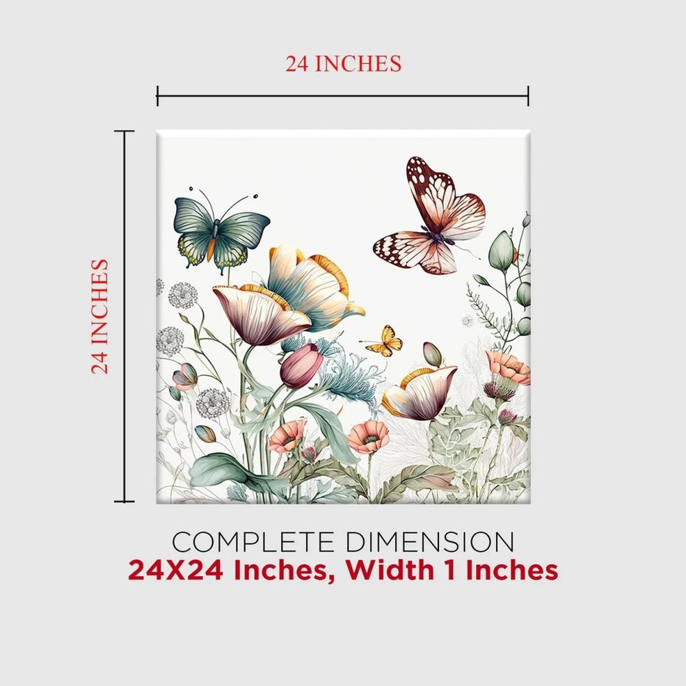 Blossom Dreams Floral Wall Paintings - All India Decor