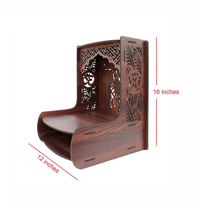 Beautiful Elegant Wooden Pooja Mandir for Home