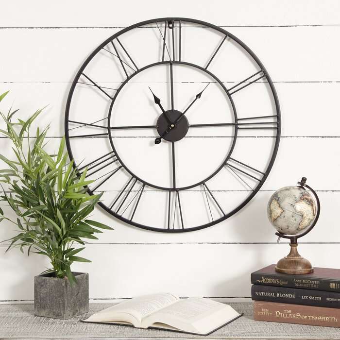 Perez Cutout Wall  Clock