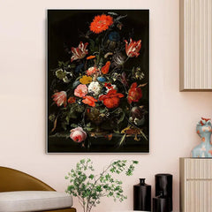 Artsy Floral Still Life Painting - All India Decor
