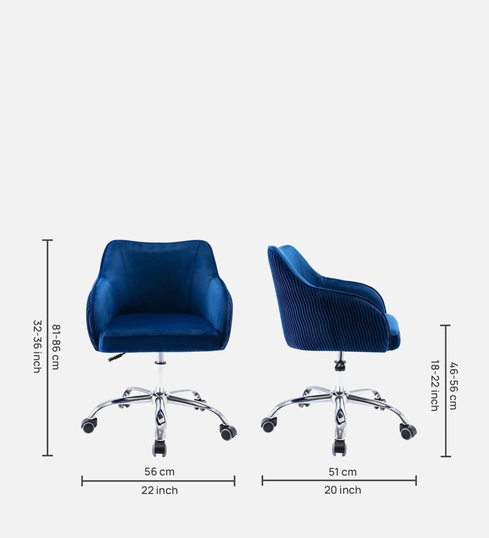 Blue Leisel Task Chair - All India Decor