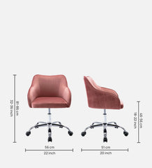 Pink Leisel Task Chair - All India Decor