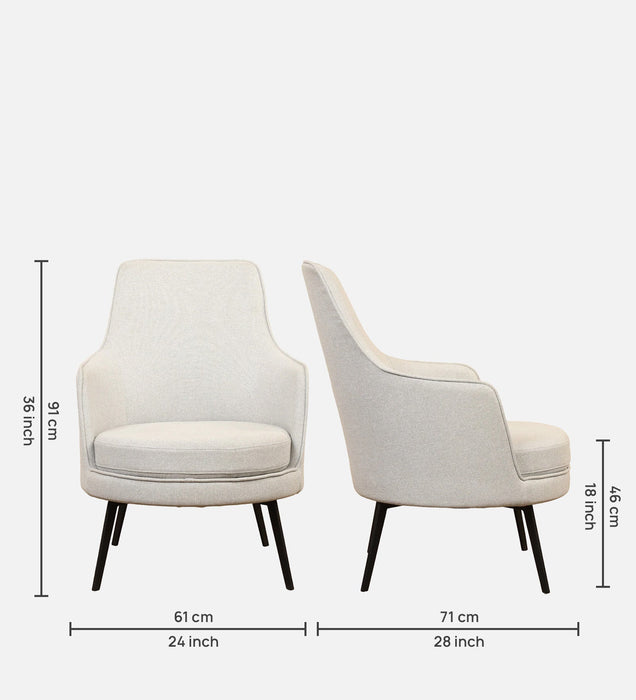 Grey Bertita Accnet Chair