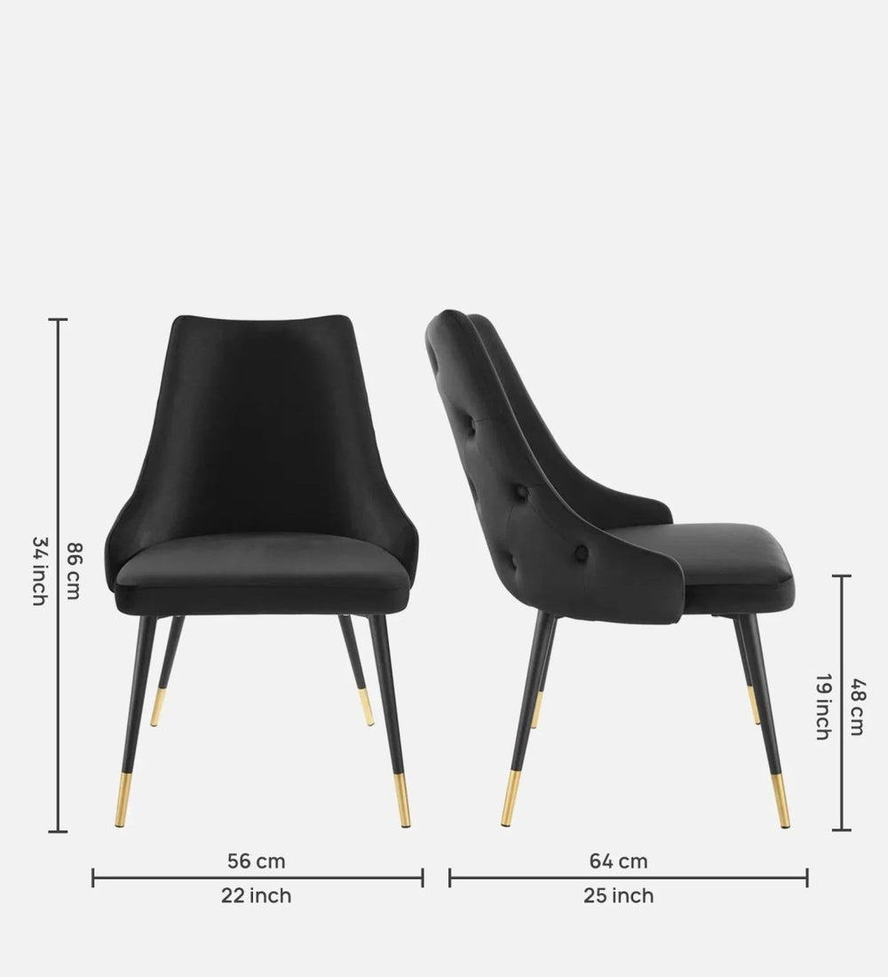 Black Sumra Accent Chair - All India Decor
