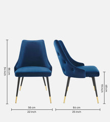 Blue Sumra Accent Chair