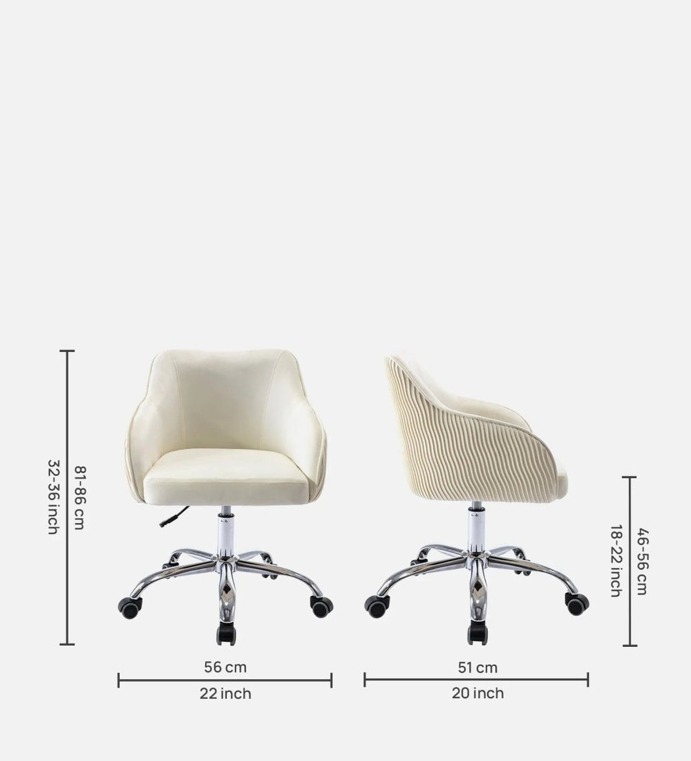 Beige Leisel Task Chair - All India Decor