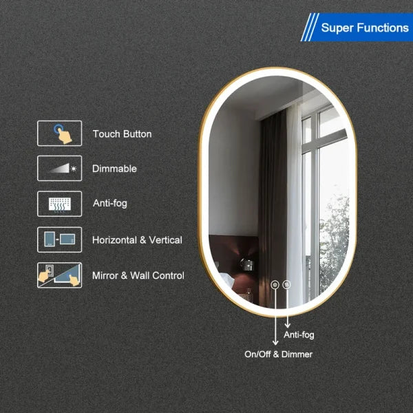 Capsule LED Mirror