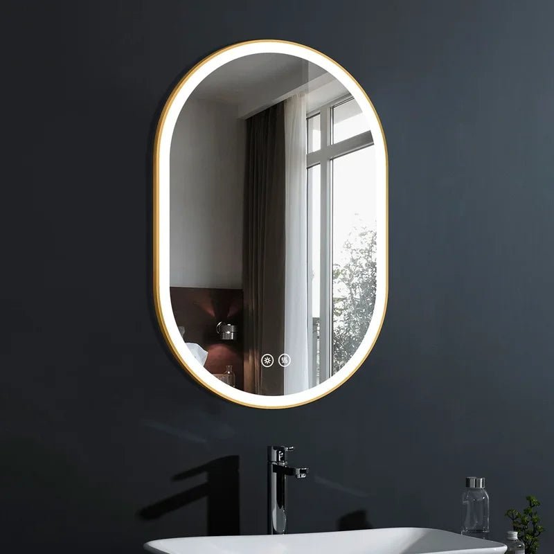 Capsule LED Mirror - All India Decor
