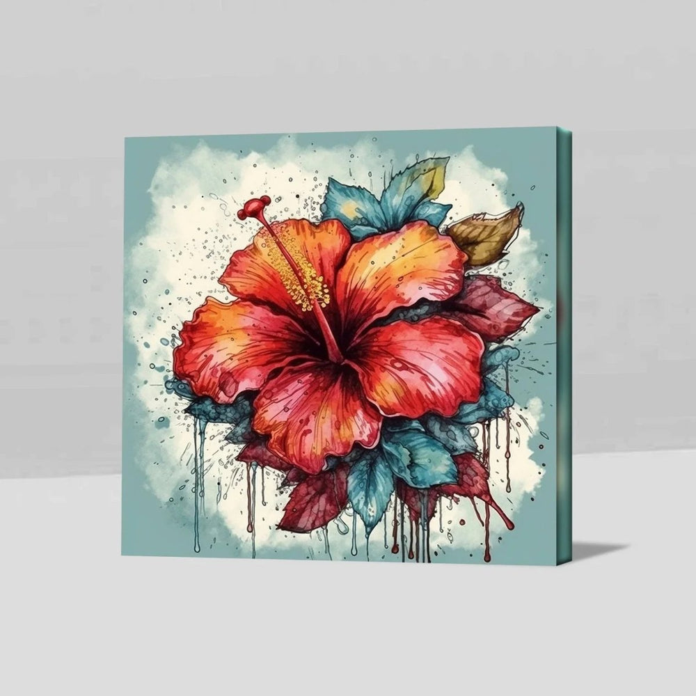Nature's Harmony Serene Flower Paintings - All India Decor