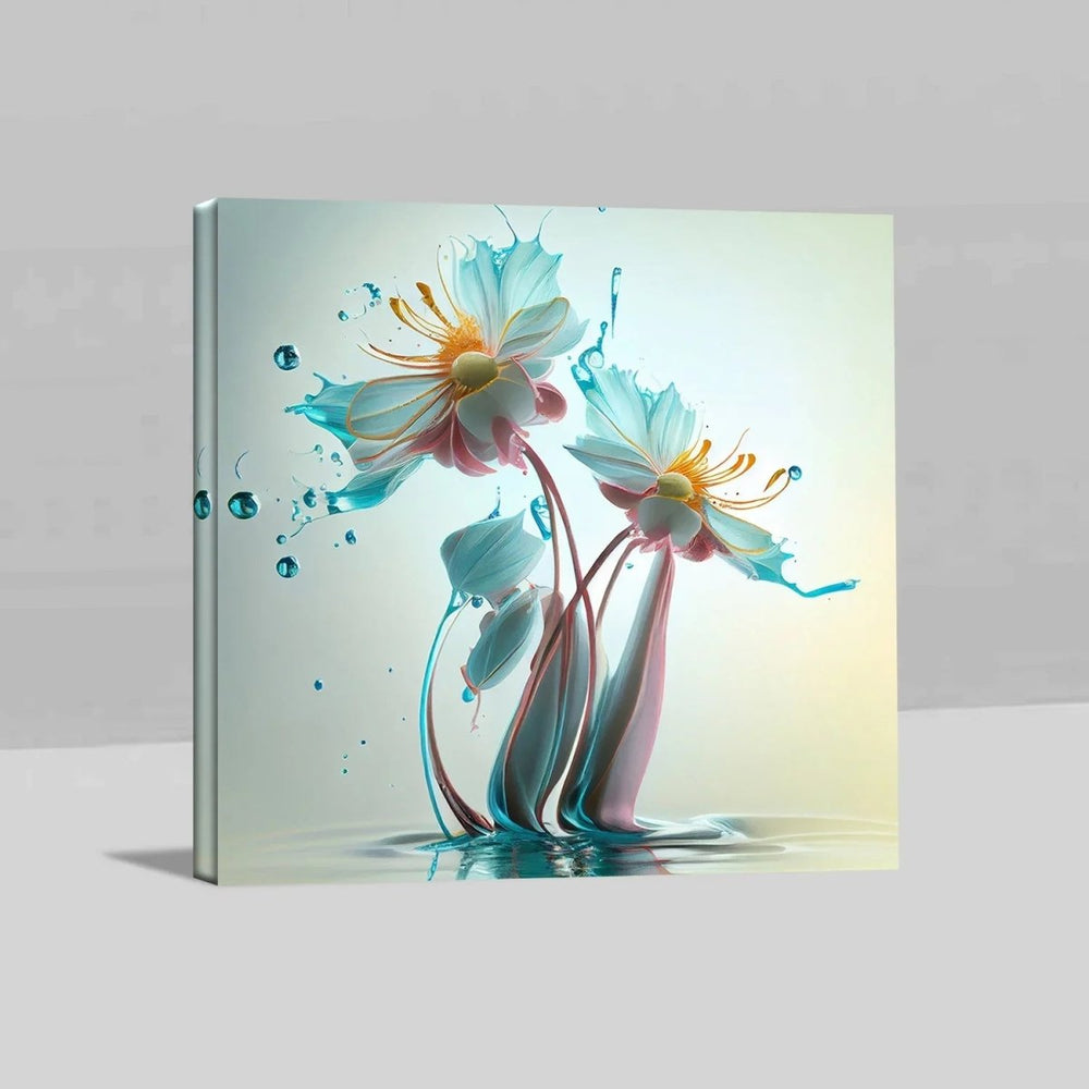 Botanical Harmony Serene Wall Paintings - All India Decor