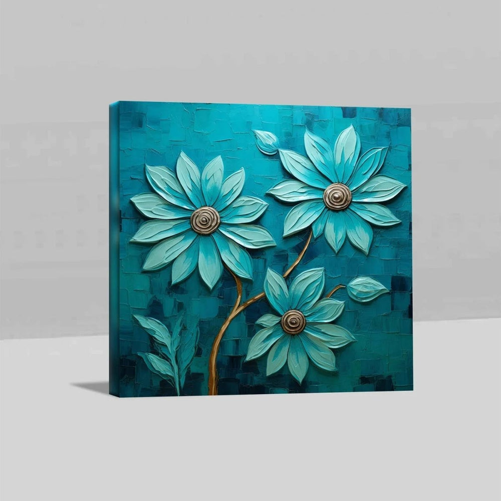 Colorful Meadows Lively Flower Art - All India Decor