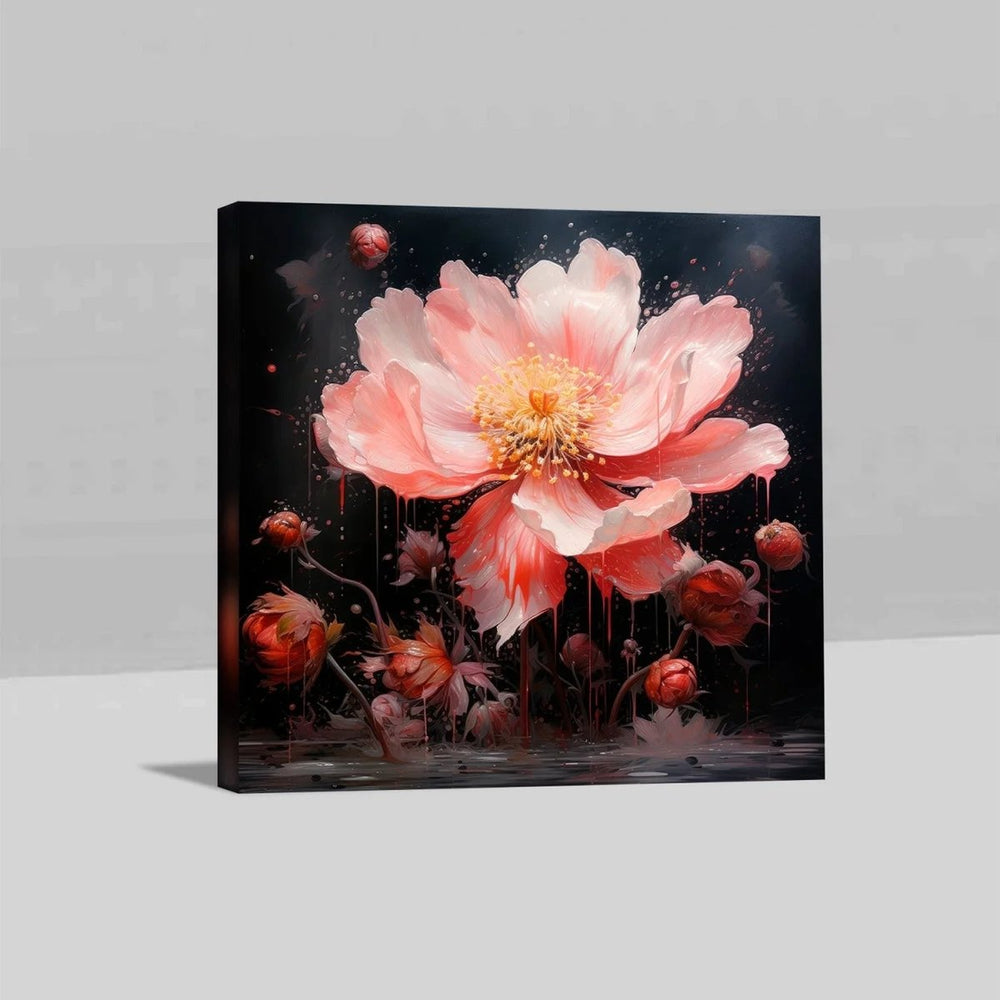 Lush Blooms Colorful Floral Paintings - All India Decor