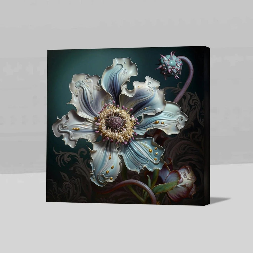 Garden Whispers Soft Flower Paintings - All India Decor