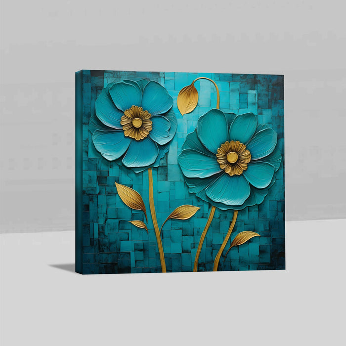 Garden Oasis Serene Flower Wall Decor