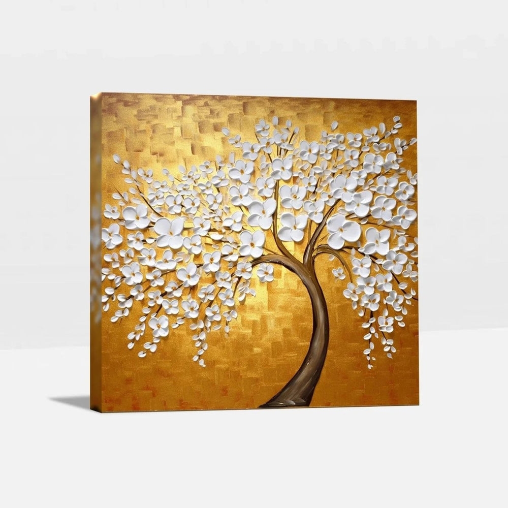 Timeless Petals Elegant Flower Paintings - All India Decor